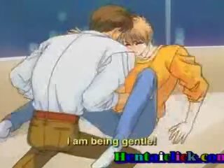 Hentai homosexual consigue su peter fantástico frotado